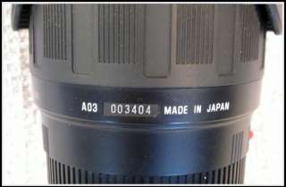   Minolta~TAMRON Super Zoom Lens~28 200mm ALL in ONE@ONLY Lens You Need