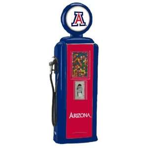  Arizona Wildcats Replica Gas Pump Gumball Machine Sports 