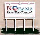 Obama Billboard NOBama Keep The Change HO Scale