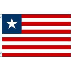 Liberia Official Flag 