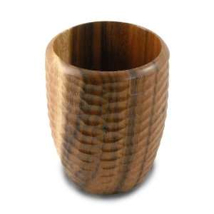  Enrico Products Natural Acacia Wood Utensil Vase: Home 