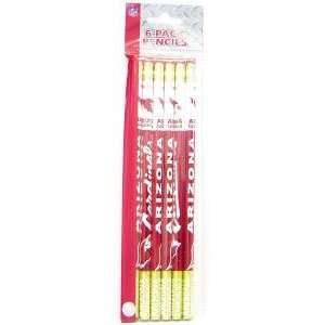  Arizona Cardinals Pencil 6 Pack