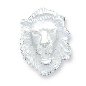  Sterling Silver Lion Head Charm: Jewelry