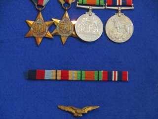 Nice ww2 Medal Group of 4 to Corporal Waite RAF Full Size  