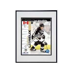  Mario Lemieux Ice Breakers Composite Double Matted 8 x 