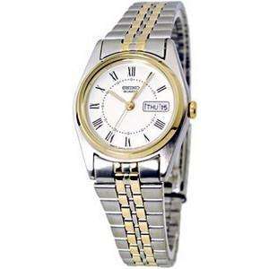 NEW SEIKO ROMAN HARDLEX DAY DATE WR LADIES WATCH SWZ006  