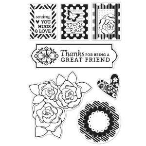   Stamp Co Branded With Hero Arts (Basic Grey): Arts, Crafts & Sewing