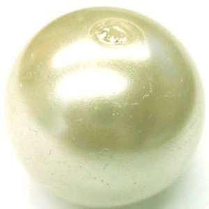  Pearl White Acrylic plastic pearl beads (12 pcs) 24mm 