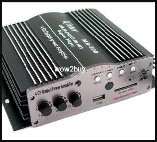 This Mini Power Amplifier & Build in  with FM Radio can give you 