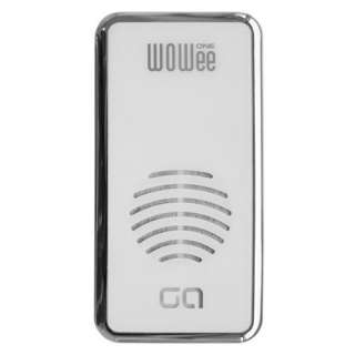 Wowee One Slim White / Chrome Rechargeable Portable Gel Pad Technology 