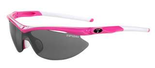 Tifosi Slip Neon Pink w 3 Lenses AC Red, Clear, and Smoke /T 1006 