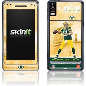  Player Action Shot   Aaron Rodgers skin for Motorola Droid 