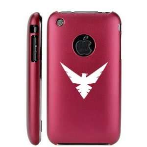   Red E250 Aluminum Metal Back Case Phoenix Eagle Bird: Cell Phones
