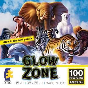  Glow Zone Puzzle Mammals Toys & Games