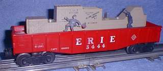 Lionel # 3444 Erie Animated Gondola Car W/box C 7+  