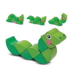  Wiggling Worm Grasping Toy: Pet Supplies