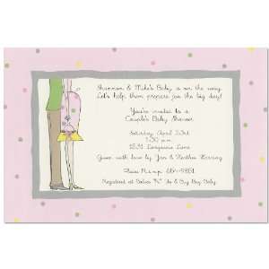    Parents To Be Pink Baby Shower Invitations: Everything Else