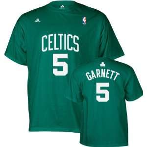  Kevin Garnett adidas Player Name and Number Boston Celtics 