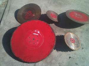 saw mill carbide wood cutting blades  