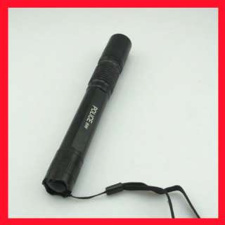 NEW 8W White LED 3AA Handy Camping Flashlight Torch  