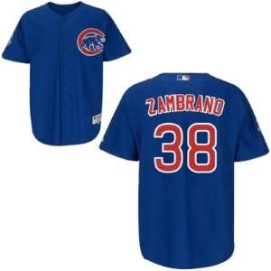 Carlos Zambrano #38 Chicago Cubs Alternate Replica Jersey Size 54 (XXL 