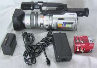 Used Sony DCR VX2000 MiniDV 3CCD Camcorder VX 2000 027242572874  