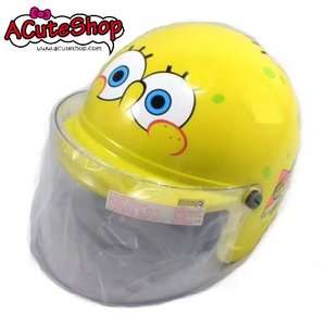 SpongeBob Square Pants 3/4 Motorcycle Helmet 4 2~6 Old  