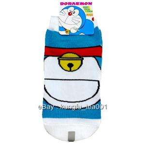 Doraemon Robot Cat Ladies / Boys Low Cut Ankle Socks  