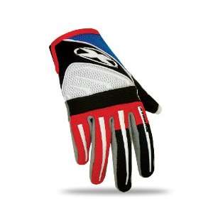  Xtreme Excel Red/White/Blue Medium Kids Glove: Automotive