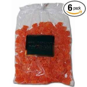 Trophy Nut Papaya, Diced, 10 Ounce. Ounce Bags (Pack of 6)  