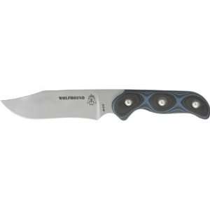  Tops Knives WHOD01 Whisper Fixed Blade Knife with Black 