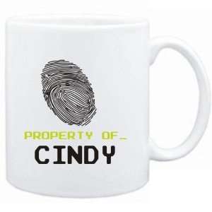   Property of _ Cindy   Fingerprint  Female Names: Sports & Outdoors