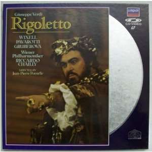  RIGOLETTO Verdi Opera   Pavarotti   LASERDISC Everything 