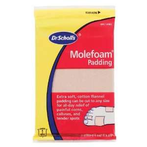  Dr.Scholls Molefoam Plus Padding 3pk: Health & Personal 