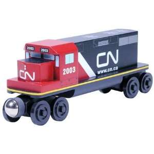 : Whittle Shortline Railroad   Canadian National Diesel Engine Wooden 