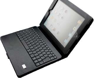 iPad 2 Portfolio Case with Removable Wireless Bluetooth Keyboard