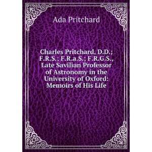  Charles Pritchard, D.D.; F.R.S.; F.R.a.S.; F.R.G.S., Late 