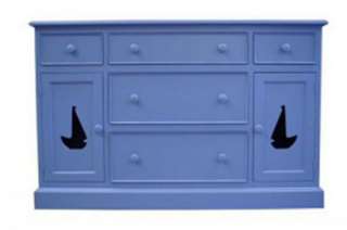 Coastal COTTAGE Plantation CHEST of Drawers SOLID WOOD 40 Colors 10 