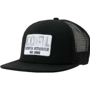  Coal Nelson Black Trucker Snapback Hat