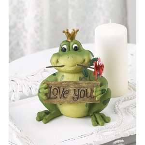  Love You Frog Prince Figurine