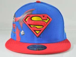 DC COMIC NEW ERA SUPERMAN MATERIALIZE BLUE 59FIFTY FITTED CAP  