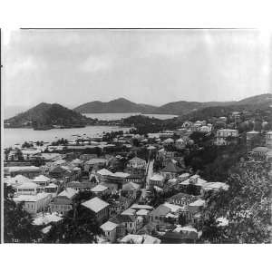  Charlotte Amelia,St Thomas,Virgin Islands,c1912,skyline 