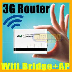 Portable 3G Wireless N Network Router 802.11n Wifi AP  