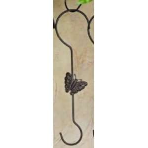    Giftcraft Metal Plant Hanger Hook   Butterfly 