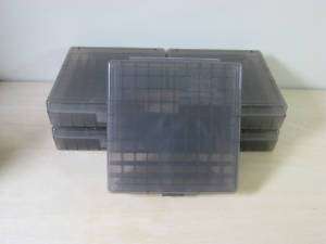 10mm/45ACP 100 rnd Plastic Ammo Case/Box Smoke 5 COUNT  