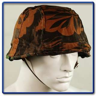 WW2 German Elite Palm Tree Camo Helmet Cover  