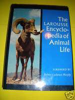 Larousse Encyclopedia of Animal Life 1967 640pgs, ILL  