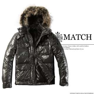2011 NEW Mens fashion winter coat Down Jacket/Coat Brown Size M L XL 