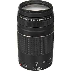  EF 75 300mm f/4.0 5.6 III Autofocus Lens   6473A003   w/ Filter