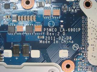 Acer Aspire 5750Z 4830 motherboard Sandy Bridge i3 i5 i  